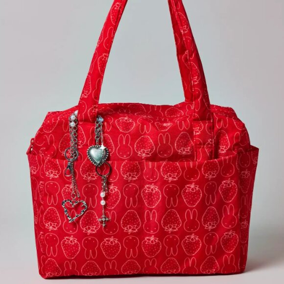 BAGGU & Miffy UO Exclusive Small Cloud Carry-On Bag NWT - Picture 1 of 5